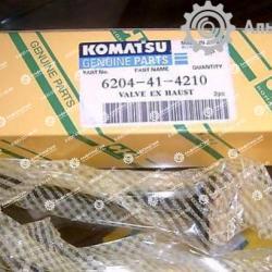 6204-41-4210 клапан выпускной Komatsu SAA6D95